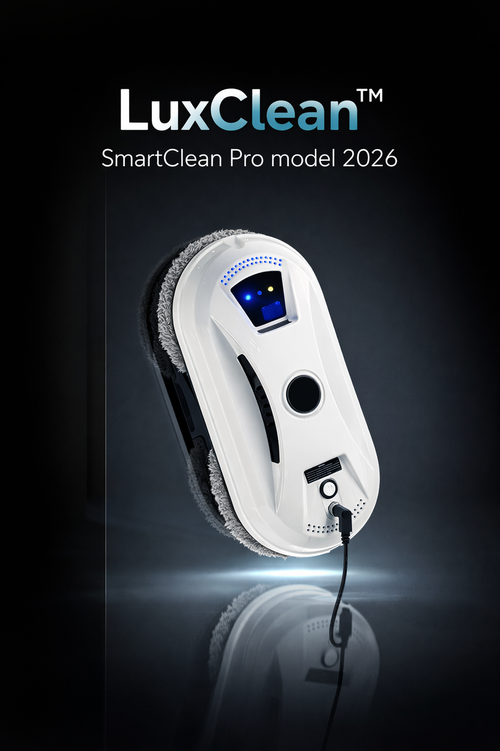 LuxClean™ SmartClean Pro — Intelligent Window Cleaning Robot “2026 model”